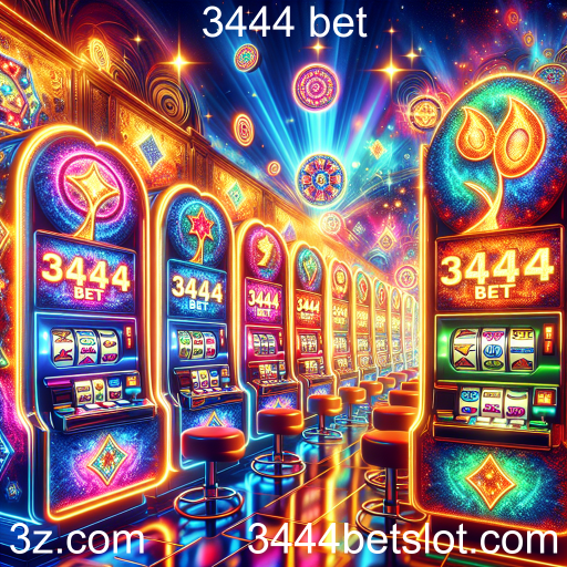 Caça-níqueis: Diversão e Emoção no 3444 Bet